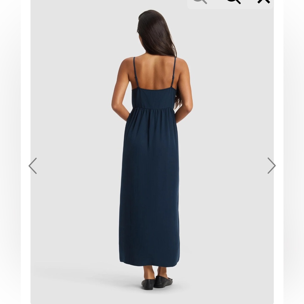 Cozy Earth Women's Sunset Gathered Dress New With Tags- Shade Eclipse- M - Picture 15 of 15